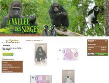 Tablet Screenshot of boutique-valleedessinges.com